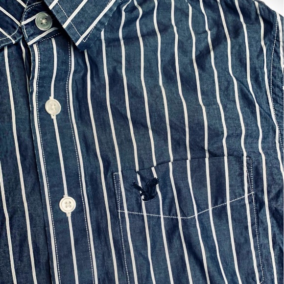 American Eagle Outfitters - Long Sleeve Button Up Shirt - Men’s ‘Vintage Fit’ XS - Picture 3 of 5